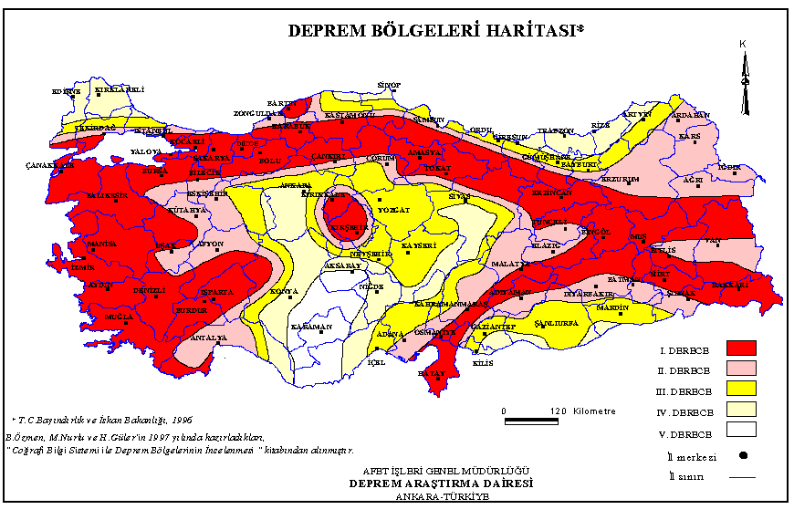 Deprem Haritası